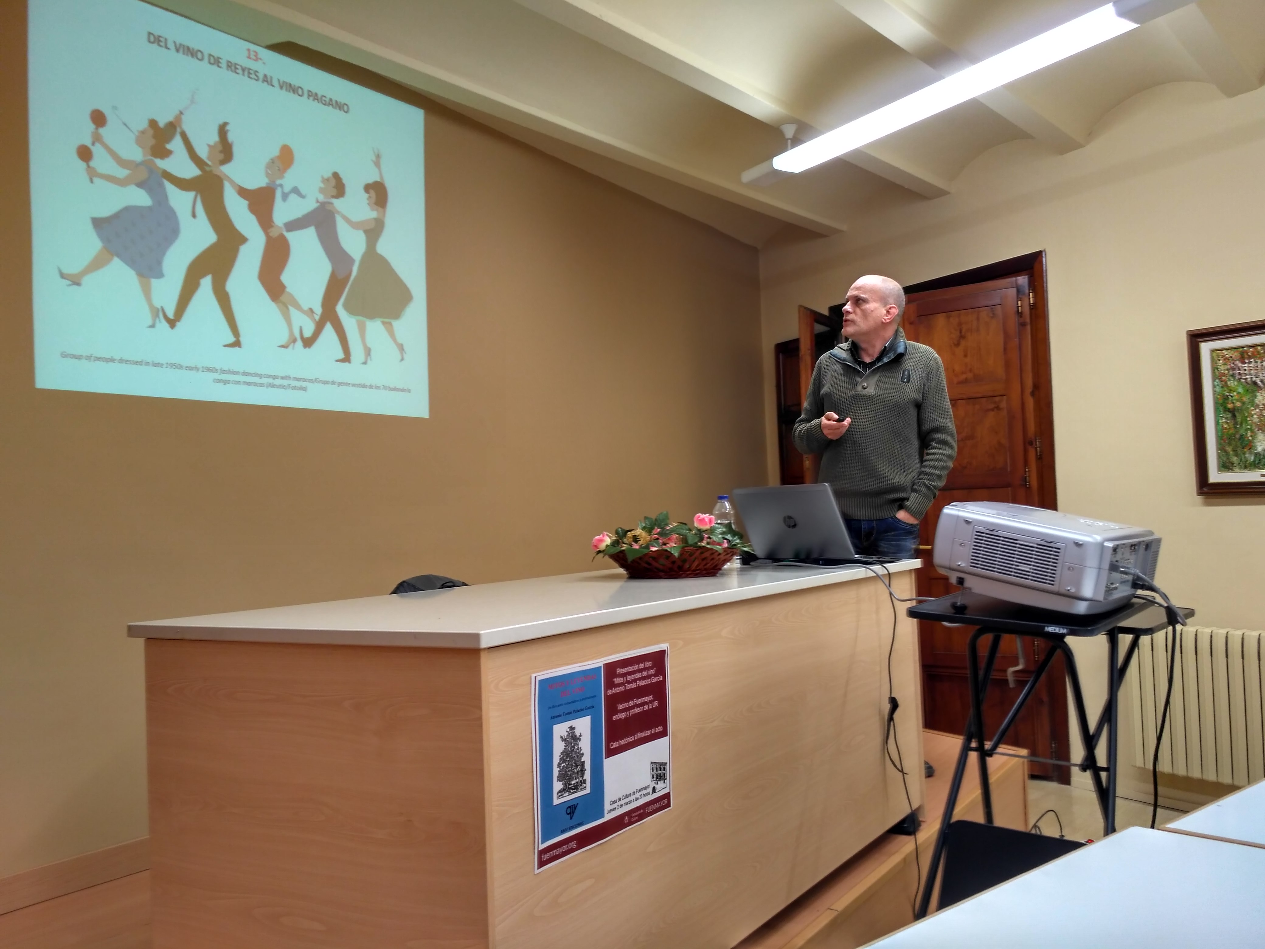 Antonio Palacios García presenta su ópera prima “Mitos y Leyendas del Vino”
