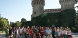 Foto de los asistentes en el Castillo de Perelada