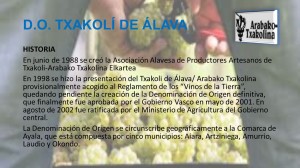 Visita a D.O. Txakoli de Álava / Arabako Txakolina