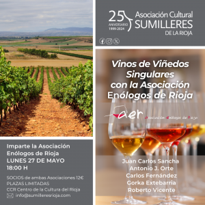 Cata de Vinos de Viñedos Singulares BIS @ Centro de la Cultura del Rioja